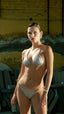 CRETA SILVER ABALONE BIKINI TOP