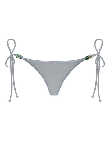 CRETA SILVER ABALONE BIKINI BOTTOMS