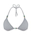 CRETA SILVER ABALONE BIKINI TOP