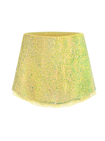 IPANEMA SEQUIN & LACE MINI SKIRT