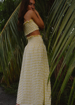 MALLORCA SMOCK MAXI SKIRT *FINAL SALE*